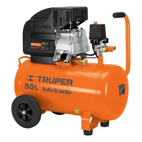 Compresor Truper 50lt, Horizontal Comp-50lt