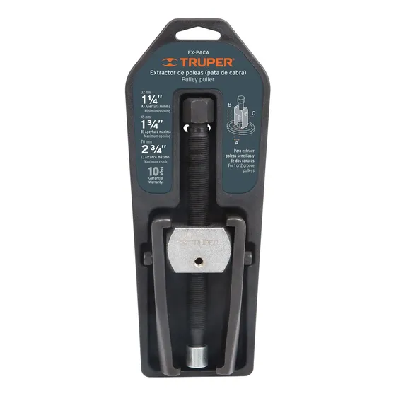Extractor De Poleas, Pata De Cabra Truper 14501