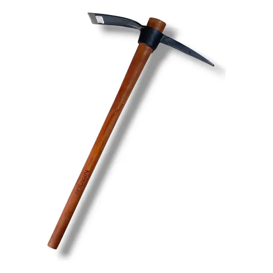 Pico Con Cabo Madera Para Albañil 90cm 5lbs Marca Muzin
