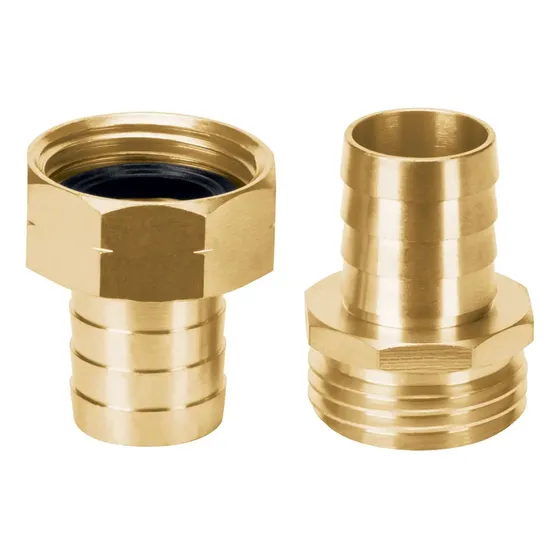 Conectores Truper 3/4 Macho/hembra De Latón, Para Manguera