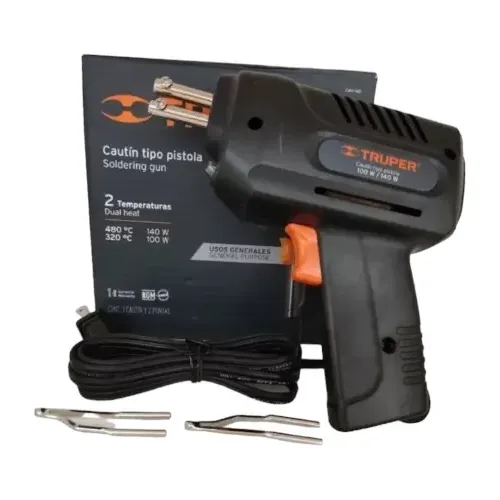 Cautín Tipo Pistola Truper 140w-100w Cau-140