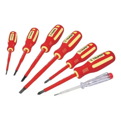 Juego De 6  Destornilladores Dielectricos Truper (14196)