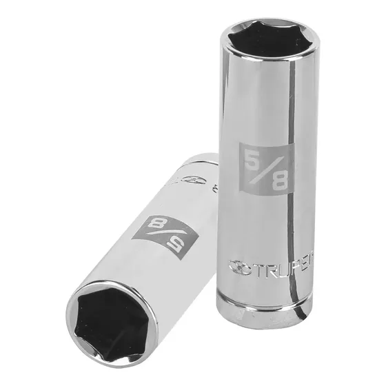 Dado Hexagonal Saca Bujías 5/8 Cuadrante 1/2 Marca Truper