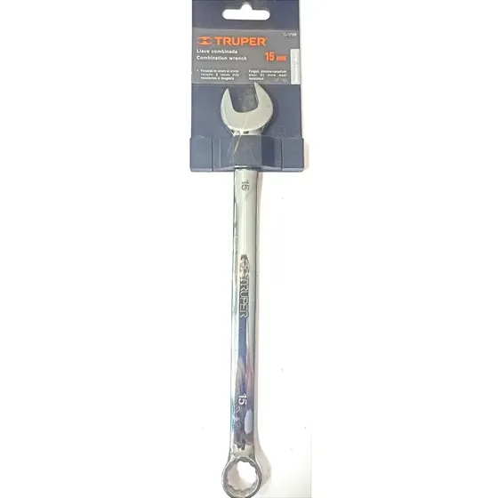 Llave Combinada 15mm Truper Ll-1215m