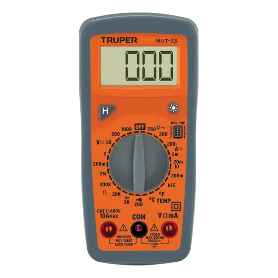 Tester Truper Digital Mut-33