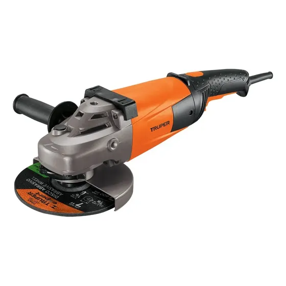 Esmeriladora Angular 7puLG , 2200w, Truper Pro