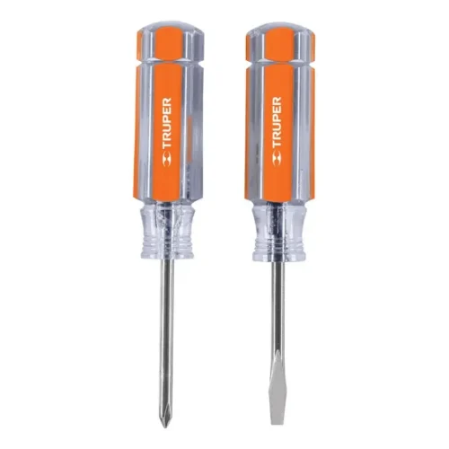 Juego Truper De Destornillador Mini 2pzas Des-mini-2