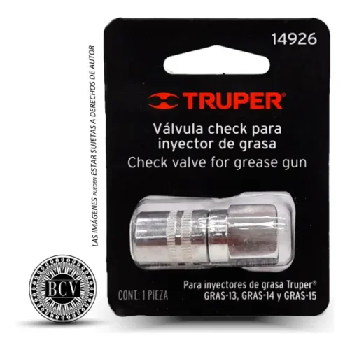 Válvula O Pico Para Manguera Engrasadora Truper 14926