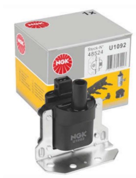 BOBINA/VW GOL M1.6-1.8-2.0 SAVEIRO M1.6-1.8-2.0 GOLF M1.4 8V PASSAT M1.8 8V POLO M1.6 POLO CLASSIC 1.4-1.6 8V