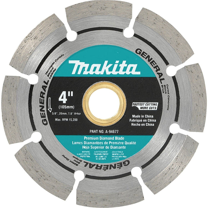 Makita Disco Diamante 4"SEGME D-63668
